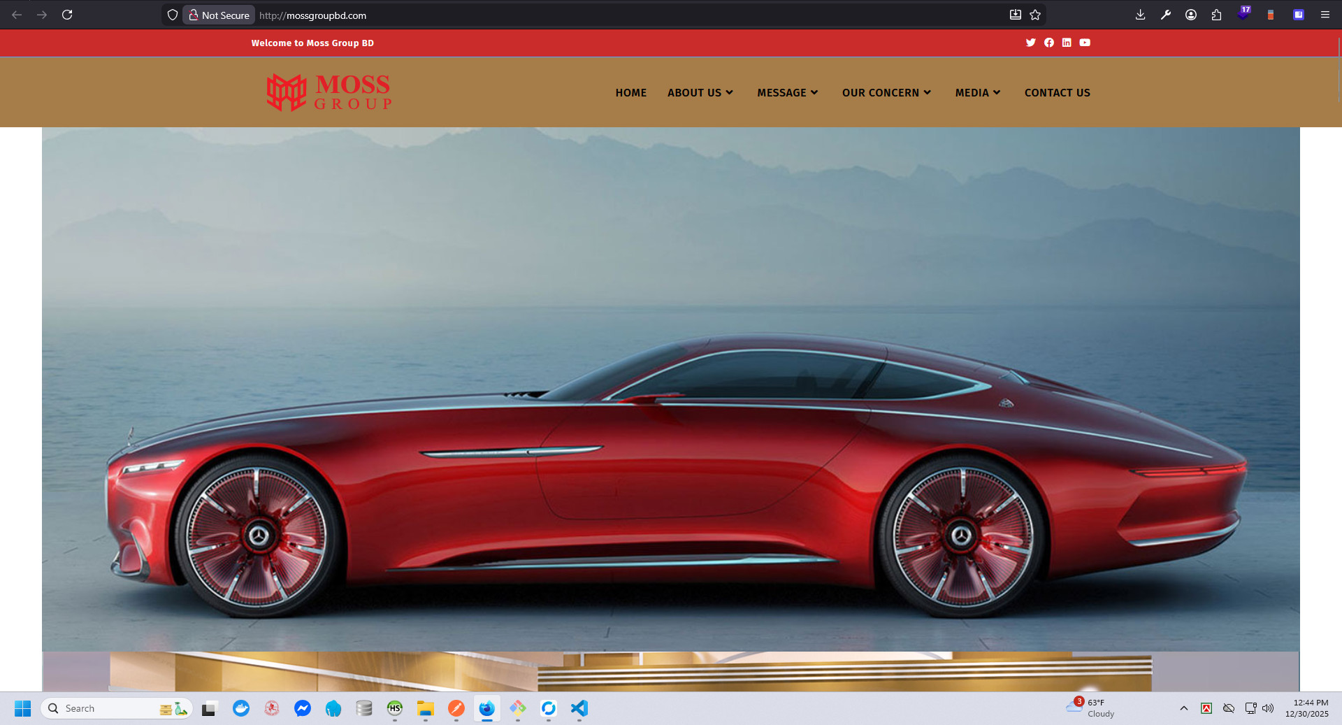 Moss Group – Corporate Business Website - Image 3